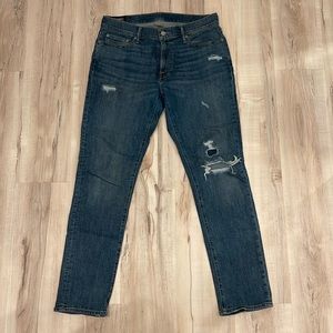 Abercrombie & Fitch jeans dark medium wash size men’s 32x32 athletic slim fit